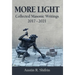 More Light: Collected Masonic Writings 2017 - 2021