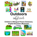 English-Burmese (Myanmar) Outdoors Children's Bilingual Picture Dictionary