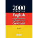 2000 Everyday English Expressions Translated into German