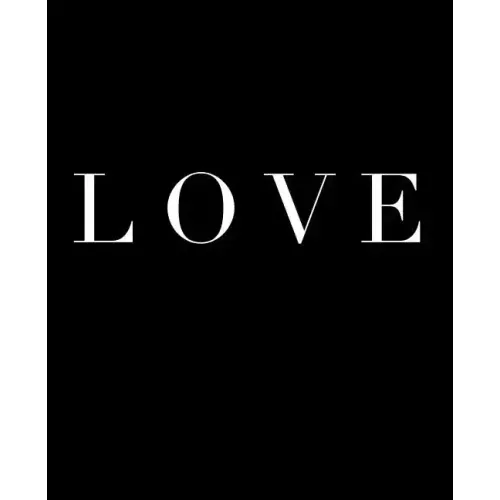 Love: A decorative book for coffee tables, bookshelves and interior design styling - Stack deco books together to create a custom look in any room