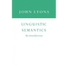 Linguistic Semantics: An Introduction