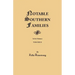 Notable Southern Families. Volume II
