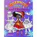 JOSEPHINE and CHRISTMAS: Activity Book for Girls ages 4-8: BLACK and WHITE: Paper Doll with the Dresses, Mazes, Color by Numbers, Match the Pic