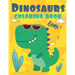 dinosaur coloring book: great gift fun and cute for kids boys girls and toddlers preschoolers ages 4-8,3-8, 6-8, Unique Illustrations fantasti