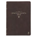 Nlt, the Spiritual Growth Bible (Faux Leather, Walnut Brown)