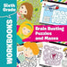 Sixth Grade Workbooks: Brain Busting Puzzles and Mazes