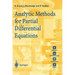 Analytic Methods for Partial Differential Equations