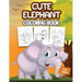 Cute Elephant Coloring Book for Kids: Kids Coloring Book Filled with Elephants Designs, Cute Gift for Boys and Girls Ages 4-8