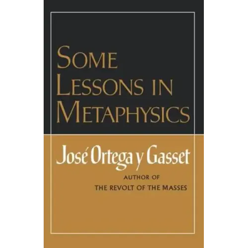 Some Lessons in Metaphysics