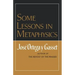 Some Lessons in Metaphysics