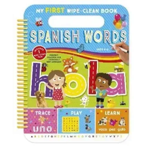My First Wipe-Clean Book: Spanish Words