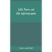 Judith, Phoenix, and other Anglo-Saxon poems; translated from the Grein-Wülker text