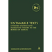 Untamable Texts: Literary Studies and Narrative Theory in the Books of Samuel
