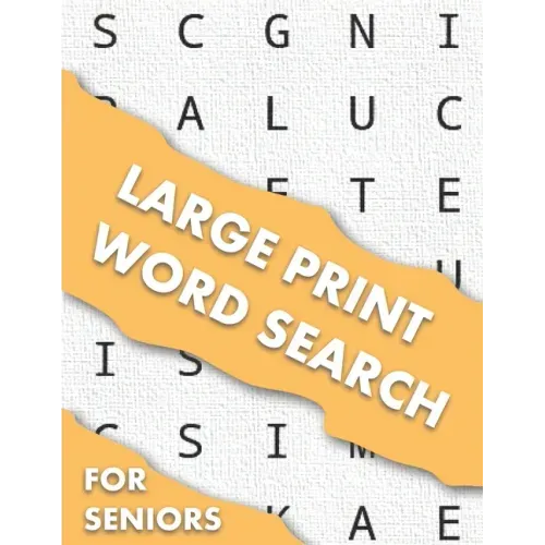 Large Print Word Search For Seniors: Word Search Puzzle Book Sets For Adults, 100 Word Search Puzzles, Large Print Puzzle Book For Adults And Seniors
