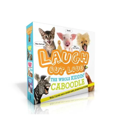 Laugh Out Loud the Whole Kiddin' Caboodle (with 3 Books and a Double-Sided, Double-Funny Poster!) (Boxed Set): Laugh Out Loud Animals; Laugh Out Loud