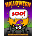 Boo! Halloween Coloring Book for Kids: Children's Halloween Themed Coloring Sheets Filled with Pages of Spooky Spiders, Pumpkins, and Bats for Creativ