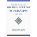 Defender of the Faith: The High Court of Mississippi, 1817-1875