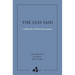 The Less Said: a collection of short-form poetry