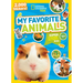 National Geographic Kids My Favorite Animals Super Sticker Activity Book: Two Books in One with 2,000+ Stickers!