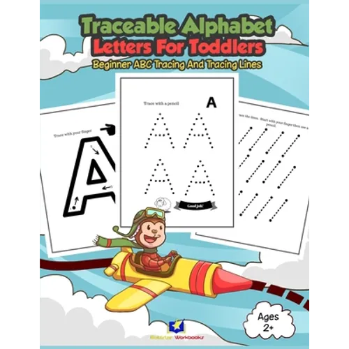 Traceable Alphabet Letters for Toddlers: Beginner ABC Tracing and Tracing Lines