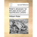Rider's Almanack: For the Year of Our Lord God M.DCC.LXXXV. ...