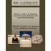Bunch V. Cole U.S. Supreme Court Transcript of Record with Supporting Pleadings