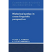 Historical Syntax in Cross-Linguistic Perspective