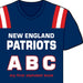 New England Patriots Abc-Board