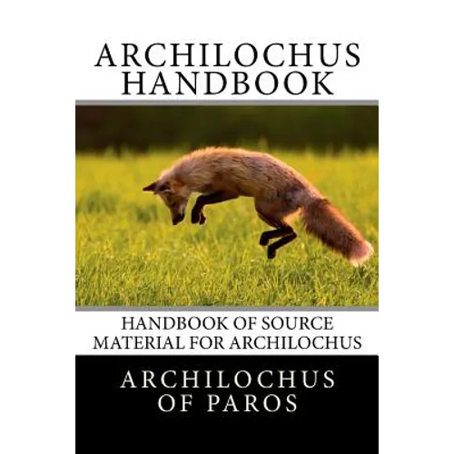 Archilochus Handbook