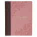 KJV Note-Taking Bible (Faux Leather Hardcover, Brown/Pink)