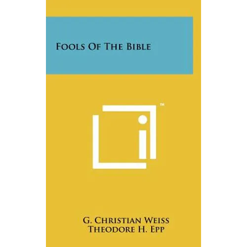 Fools Of The Bible