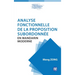 Analyse fonctionnelle de la proposition subordonnée en mandarin moderne