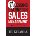21 Lessons Learned in Sales Management