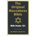 Original Maccabees Bible-OE: With Psalm 151