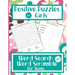 Positive Puzzles For Girls - Word Search And Word Scramble For Teens: Positive Words & Mindset Activity Book For Teenage Girls / Young Adults