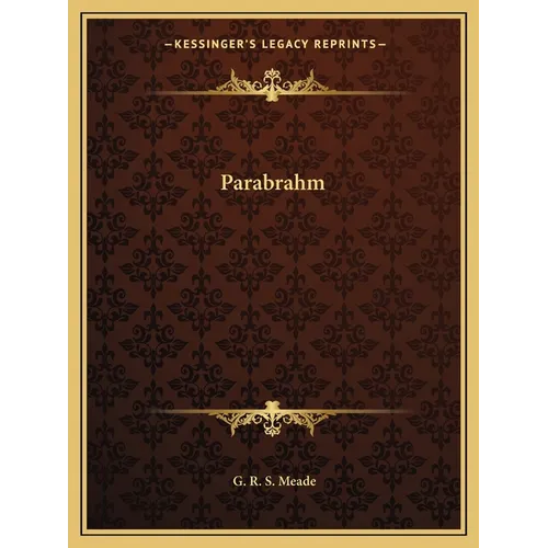 Parabrahm