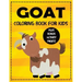 Goat Coloring Book for Kids plus Bonus Activity Pages