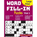 Large Print Word Fill-in Puzzles