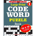 Large Print CODEWORD PUZZLE Book; Vol. 1