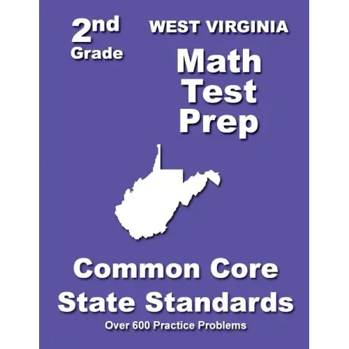 West Virginia 2nd Grade Math Test Prep: Common Core State Standards