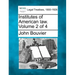 Institutes of American law. Volume 2 of 4