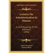 Lectures on Autointoxication in Disease: Or Self-Poisoning of the Individual (1894)