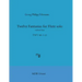 Telemann Twelve Fantasias for flute solo without bass (MDB Urtext)