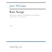 Reid: Rain Songs for Soprano, Counter-Tenor, Celloand Harpsichord Full Score