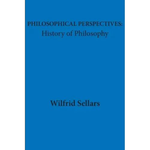 Philosophical Perspectives: History of Philosophy