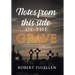 Notes from This Side of the Grave: A Testimony of Redemption, Restoration, and Resurrection