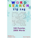 Word Search: Zig Zag, 100 Puzzles, 2800 Words, Volume 14, Compact 5"x8" Size