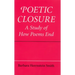 Poetic Closure: A Study of How Poems End