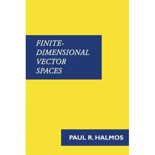 Finite-Dimensional Vector Spaces