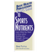 User's Guide to Sports Nutrients